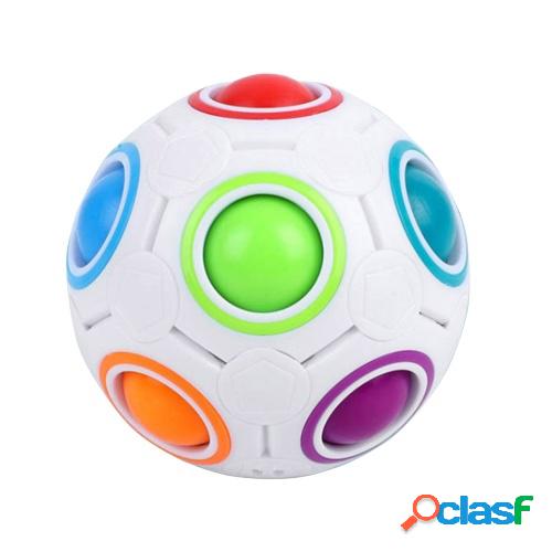 Rainbow Puzzle Ball Juego de combinación de colores Brain