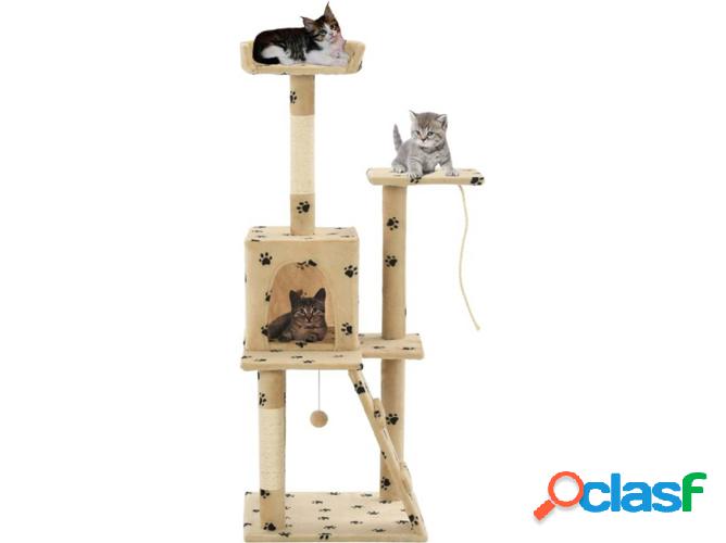Rascador Árbol VIDAXL Sisal Beige (120cm)