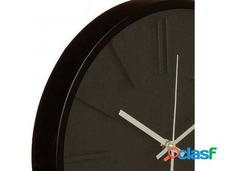 Reloj HOGAR Y MÁS Pared Noa (plástico vidrio y aluminio)