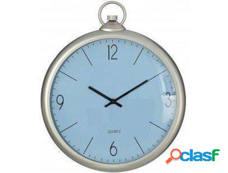 Reloj HOGAR Y MÁS Plata (36x4,50x43 cm)
