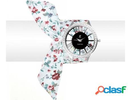 Reloj SC_CRYSTAL Lara (bañado a rodio - Blanco)