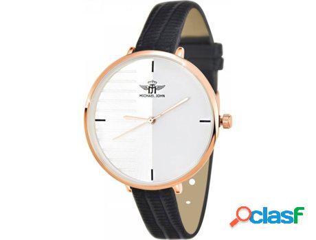 Reloj SC_CRYSTAL Lilia (bañado a rodio - Negro)