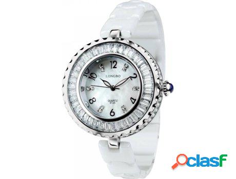 Reloj SC_CRYSTAL Rym elegante (bañado a rodio)