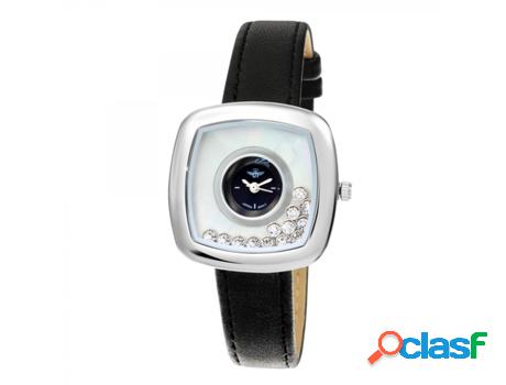 Reloj SC_CRYSTAL elegante Julie (bañado a rodio)