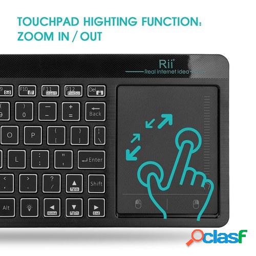 Rii K18 Plus 2.4GHz Teclado inalámbrico Touchpad Mouse 3