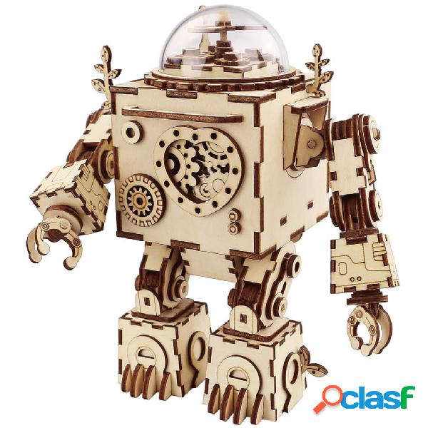 Robotime Kit maqueta DIY de caja de música Steampunk