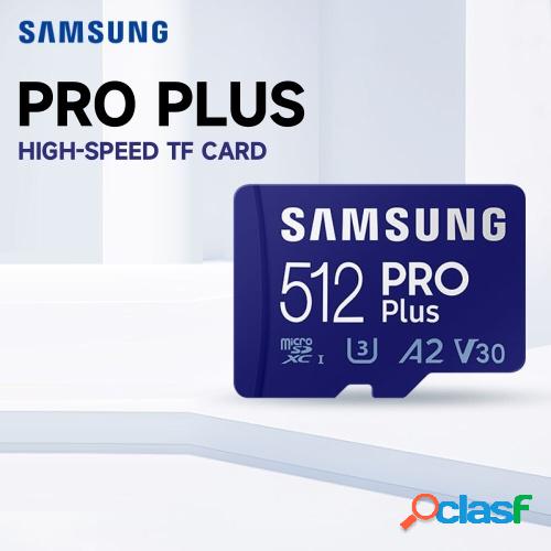 SAMSUNG PRO Plus 256GB TF Card U3 A2 V30 High-speed Micro SD