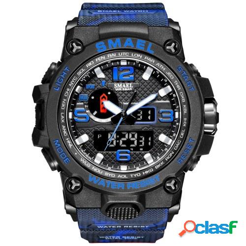 SMAEL 1545D Reloj de pulsera deportivo multifuncional para
