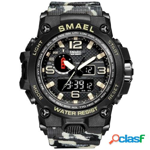 SMAEL SL1545 (camuflaje) Reloj digital de moda impermeable