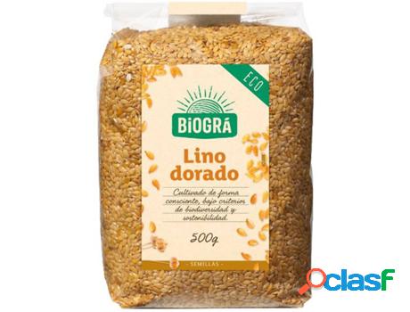 Semillas de Lino Dorado Bio BIOGRÁ (500 g)