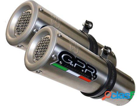 Silenciador GPR EXHAUST SYSTEMS M3 Stainless Steel Dual Slip