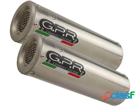 Silenciador GPR EXHAUST SYSTEMS M3 Stainless Steel Duplo Vtr