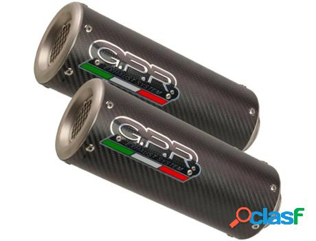 Silenciador GPR EXHAUST SYSTEMS Silencioso Duplo Slip On M3