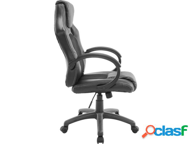 Silla de Escritorio Ejetutiva HOMCOM Cube Racing Negro