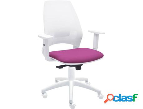 Silla de Escritorio Operativa LA SILLA DE CLAUDIA 4U Morado