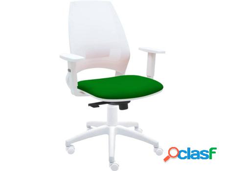 Silla de Escritorio Operativa LA SILLA DE CLAUDIA 4U Verde