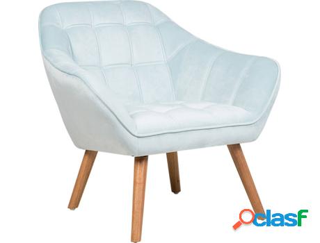 Sillón Karis (Azul - Terciopelo -74x85x76 cm)