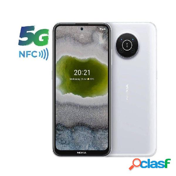 Smartphone Nokia X10 6GB/ 64GB/ 6.67'/ 5G/ Blanco Nieve