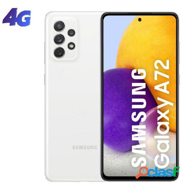 Smartphone samsung galaxy a72 8gb/ 256gb/ 6.7'/ blanco