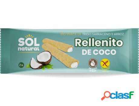 Snack Rellenito de Coco Bio Sin Gluten SOL NATURAL (2