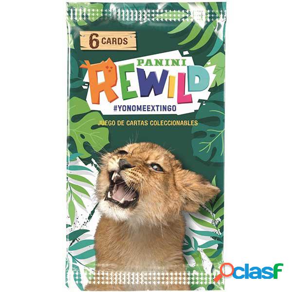 Sobre 6 Cartas Rewild Trading Cards