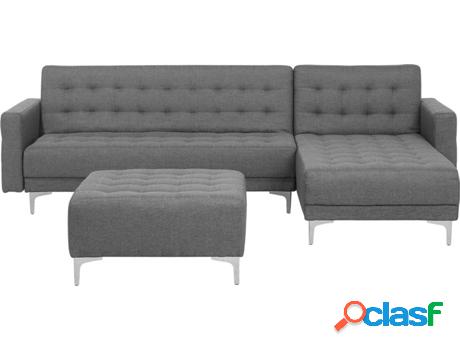 Sofá Rinconera Aberdeen (Gris - Poliéster -168x267x87 cm)