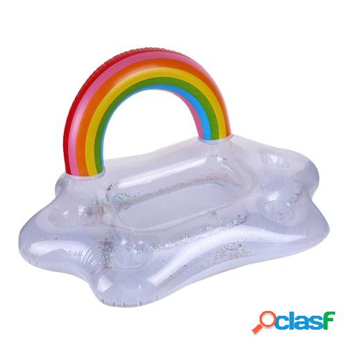 Soporte flotante para bebidas Inflable Ensalada de bebidas