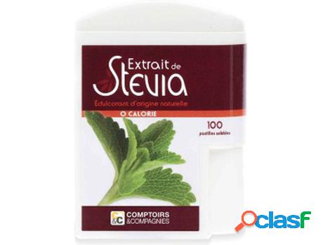 Stevia COMPTOIRS & COMPAGNIES (100 Pastilhas)