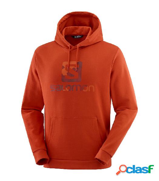 Sudadera Salomon OutLife Pullover Hoody Aura Orange XL