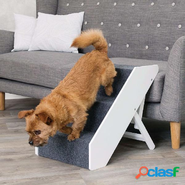 TRIXIE Escaleras para mascotas con altura regulable MDF