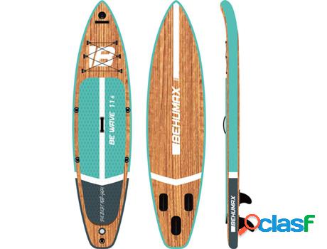 Tabla de Paddle Surf BEHUMAX Be Wave 11.6 Marrón (350x84x15