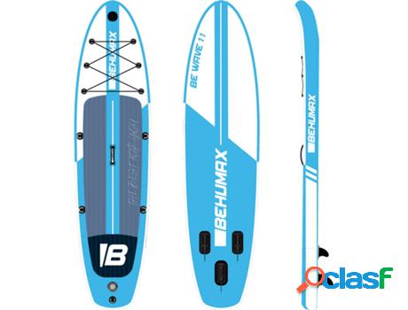 Tabla de Paddle Surf BEHUMAX Be Wave 11 Azul (335x84x15 cm)