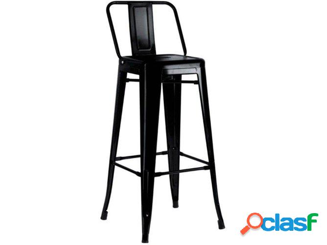 Taburete REGALOS MIGUEL Torix (Negro - 43 x 100 x 43 cm -