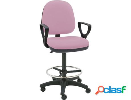 Taburete de Oficina LA SILLA DE CLAUDIA Milano Rosa Palo