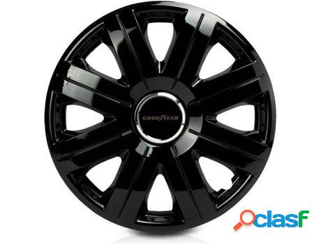 Tapacubo de Coches GOODYEAR Roda Flexo 14" (Negro -