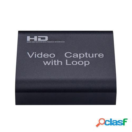 Tarjeta de captura de video USB2.0 Caja de captura de video