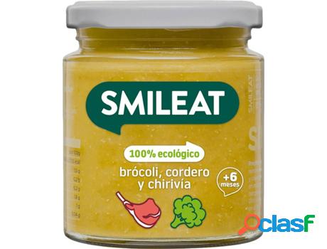 Tarrito de Brócoli con Cordero y Chirivía SMILEAT (230 g)