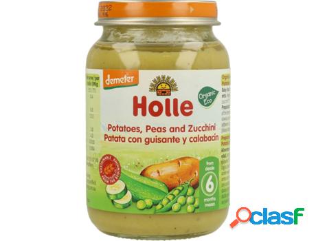 Tarrito de Patata, Guisantes y Calabacín Bio HOLLE (190 g)