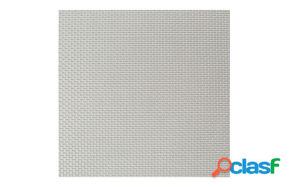 Tela mosquitera Aluminio Alunet 1,2x30m Brillante