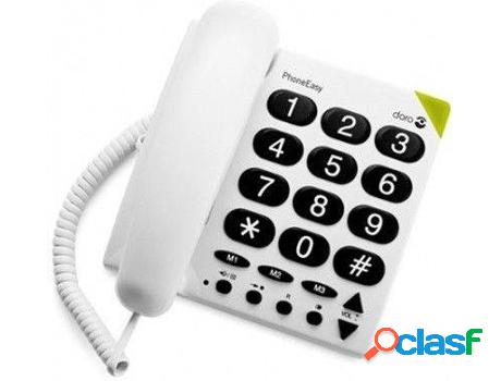 Teléfono HOGAR Y MÁS Fijo De Tecla Grande (18x18x5 cm cm)