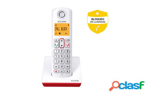 Teléfono Inalambrico Alcatel S250 CALL BLOCK BLANCO