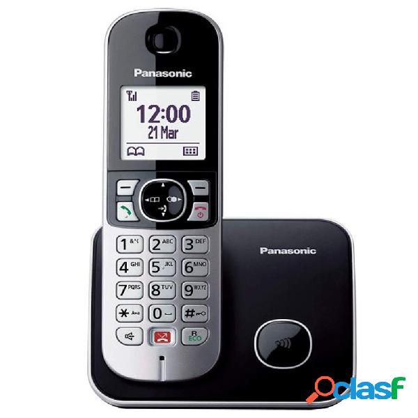 Teléfono PANASONIC KX-TG6851SPB Negro
