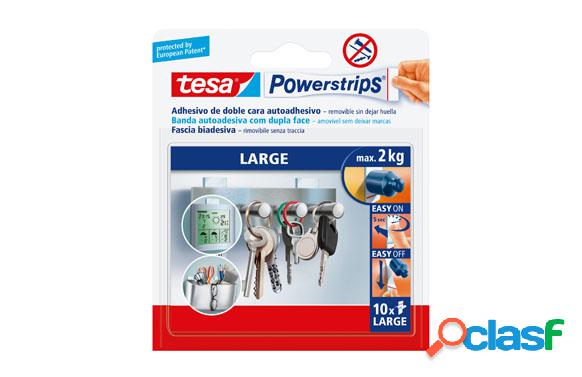 Tiras Powerstrips grandes blancas de Tesa