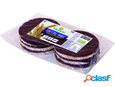 Tortitas de Arroz con Chocolate Negro Bio VEGETALIA (100 g)
