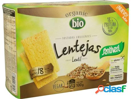 Tostadas Crujientes Lentejas SANTIVERI (100 g)