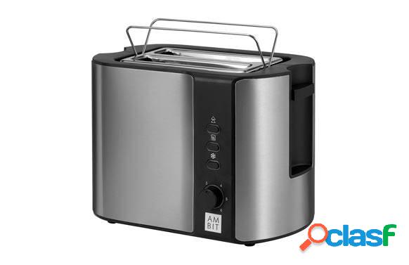 Tostador Dos Ranuras Cortas Inox 800 W