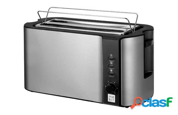 Tostador Dos Ranuras Largas Inox 1500 W