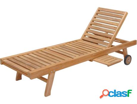 Tumbona BENEFFITO Salento (Plegable En Teca - Natural - 200