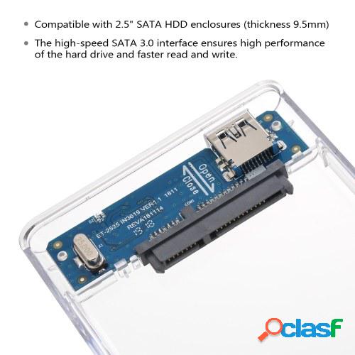 USB 3.0 HDD Case Box Caja de disco duro Compatible con caja