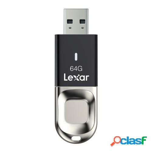 Unidad flash USB Lexar F35 64GB USB3.0 Cifrado de huellas